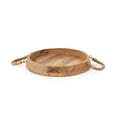 thumbnail image 6 of Gild Design House Benjamin Round Wood Trays, Set of 2, 6 of 9