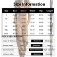 thumbnail image 3 of Women's Long Sleeve Suede Jumpsuit Stand-Up Collar Zip Front Fall Cozy Wide Leg Jumpsuit Outfits, 3XL, 3 of 4