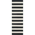 thumbnail image 1 of Safavieh Montauk Black Contemporary Rug - Runner 2'3" x 9', 1 of 5