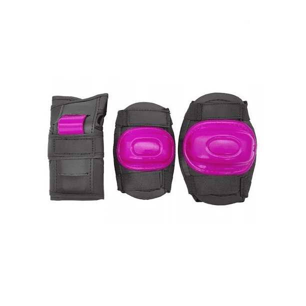 Set Proteccion Infantil Rodillera Codera Muñequera Color Rosa Talla ...