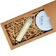 thumbnail image 3 of BOXHOME Relleno de papel triturado (1 libra) Papel cortado arrugado para envolver y rellenar cestas de regalo Cajas de regalo Decoración Kraft Rafia Contiene lazo, 3 of 5