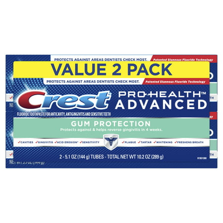 Crest Pro-Health Advanced Gum Protection Toothpaste, 5.1 oz, Pack of