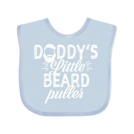 

Inktastic Daddys Little Beard Puller Gift Baby Boy or Baby Girl Bib