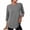 CC31_Light Gray, variant on Lumtrix Women's Workout Tops 3/4 Sleeve Crew Neck Casual Spring Summer Sport Shirts for Hiking Running Watermelon Red M