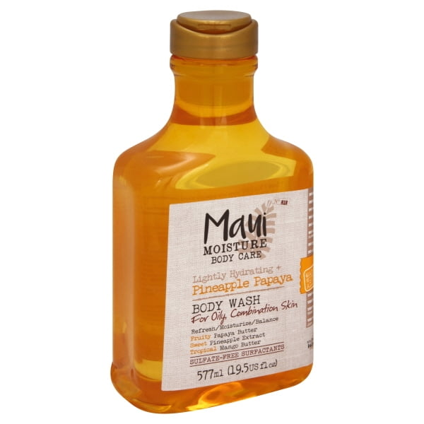 Maui Moisture Body Wash Pineapple Papaya 19.5 oz