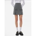 thumbnail image 3 of Bow Detailed Mini Skirt, 3 of 6