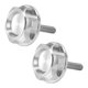 thumbnail image 2 of 2pcs Motorcycle Handlebar CNC Screw Plug Aluminium Alloy Fit for Honda Z50J MONKEY DAX CT70 Z50R 50Silver, 2 of 5
