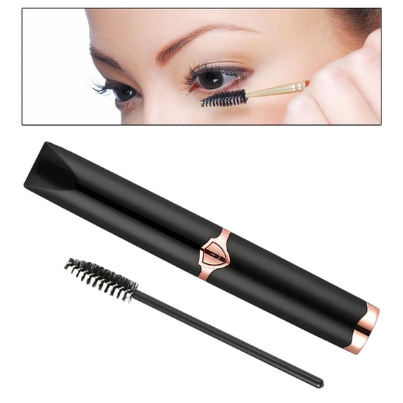 Rizador de pestañas calentado Yinane Recargable de mano negro