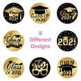 thumbnail image 4 of Rollo de 500 pegatinas de graduación de 38 mm, etiquetas para birrete académico, sobres y cinta adhesiva. 8 diseños, 4 of 5