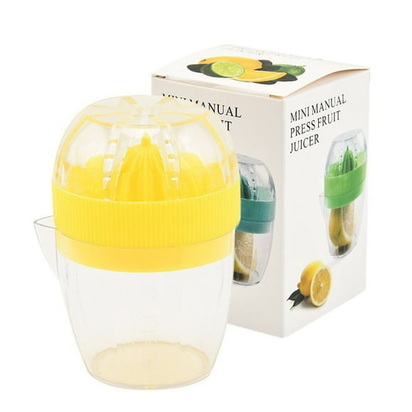 1pc 100*70mm Manual Citrus Juicer With Pour Spout Lemon Orange Hand Press Fresh Fruit Juice Kitchen Dining Tools Parts