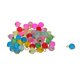 thumbnail image 1 of 5 piezas de dijes de cristal surtidos con cuentas esmeriladas para colgantes Pin dorado, 1 of 8
