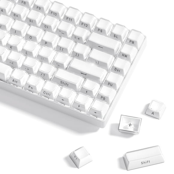 Keycaps Womier Crystal Jelly 113 llaves OEM para Cherry MX