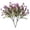 Purple, variant on 2 pack 14.17in Tall Artificial Eucalyptus Flowers Red Floral Stems for Home Wedding Decor