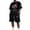 Black, variant on Men's 4th of July Summer Two Piece Tracksuit USA Flag Short Sleeve Shirt and Shorts Casual Patriotic Outfit Set
