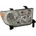 thumbnail image 3 of CarLights360: For 2009 2010 2011 2012 2013 Toyota TUNDRA Head Light Assembly Passenger Side - Replacement for TO2503194, 3 of 4