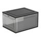 thumbnail image 1 of Caja de almacenamiento de zapatos, vitrina apilable, ahorradora de espacio con puerta transparente, organizador de zapatos para sandalias, familias,, 1 of 8