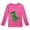 Hot Pink, variant on FUZHIQ Long Sleeve Shirts for Girls Toddler Boys Girls Autumn Long Sleeve Christmas Cartoon Dinosaur Prints T Shirt Tops Yellow,12-13 Years