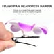 thumbnail image 5 of WORGEOUS 18 PCS PLUMERIA Centralo para el cabello de la flor de la playa CLIPS PEABLES (COLOR ALEATIVO), 5 of 9