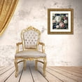 thumbnail image 3 of Nai, Danhui 26x26 Gold Ornate Wood Framed with Double Matting Museum Art Print Titled - Gifts from the Garden Navy Crop, 3 of 4