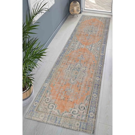 Orange Rugs, Purple Rugs, Medallion Rugs, Anatolian Rugs, Turkish Rug, Easy To Clean Rug, Corridor Rug, Bridesmaid Gift, Entryway Rug, 1.7'x2.3' - 50x70 cm