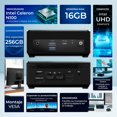 thumbnail image 2 of Computadora Mini PC MSI CUBI Intel Celeron N100 16GB 256GB SSD WiFi Bluetooth HDMI DP Ideal Para Oficina y Ahorro de Espacio, 2 of 5