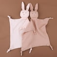 thumbnail image 4 of Baby Towel Cotton Stuffed Toy Cartoon Rabbit Towel Soothe Appease Sleeping Toy, 4 of 5