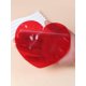 thumbnail image 3 of 10pcs Heart shaped Gift Bag, Clear Plastic Self Locking Resealable Bag Small Dustproof Jewelry Pouch, 3 of 4