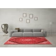 thumbnail image 3 of Ahgly Company Indoor Rectangle Medallion Red Traditional Area Rugs, 5' x 7', 3 of 4