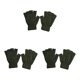thumbnail image 1 of Jumpingount 1 par de guantes sin dedos, estilo sencillo, tejido artesanal, accesorio de ropa para hombres y mujeres, calentador de manos tejido Type2 NO2, 1 of 6