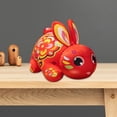 thumbnail image 3 of 2 Piezas De Conejo De Peluche De Juguete De Dibujos Animados Ornamento Animal Muñeca Para Año Nuevo Zulema muñeco de conejo, 3 of 8