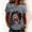 A716 Multicolor, variant on Women's Casual Graphic Tees Funny Smiling Horse Face 3D Print T-Shirts Short Sleeve Round Neck Tops Summer Lightweight Novelty Animal Blouses for Everyday Wear
