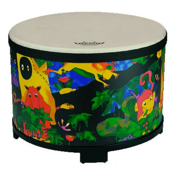Remo Kids Percussion KD-5080-01-CST 10" Floor Tom, Comfort Sound Technology Head