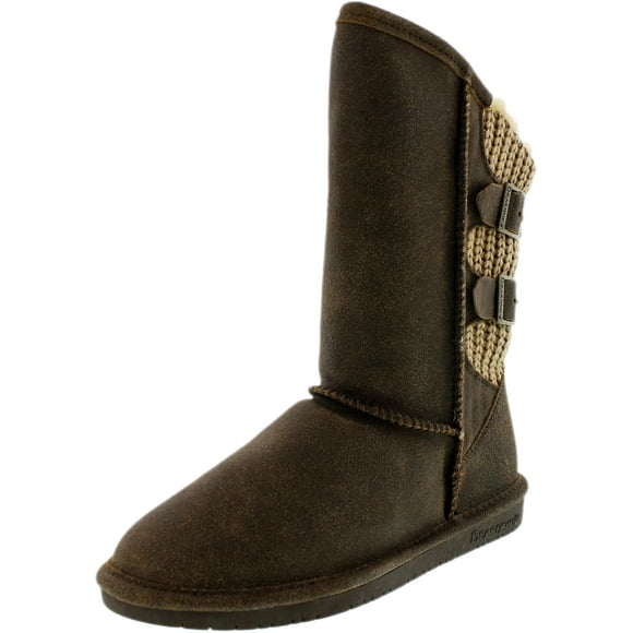 Bearpaw Women's Boshie Chestnut Ankle-High Suede Boot - 9 M
