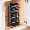 thumbnail image 1 of Organizador de ollas y sartenes LAMU ajustable de 36 a 62 cm, de 6 niveles, 1 of 6