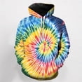 thumbnail image 5 of Nueva sudadera con capucha cómoda de moda con estampado tie-dye vintage de los años 1980 y 1970 para hombres, adultos, maquillaje, fiesta, impresión 3D, informal, para uso diario, 5 of 5