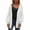 White, variant on ZUKMRJPC Women's Casual Cardigan Sweater Oversized Long Sleeve Solid Color Open Front Sweater Fall Loose Warm Comfy Outwear
