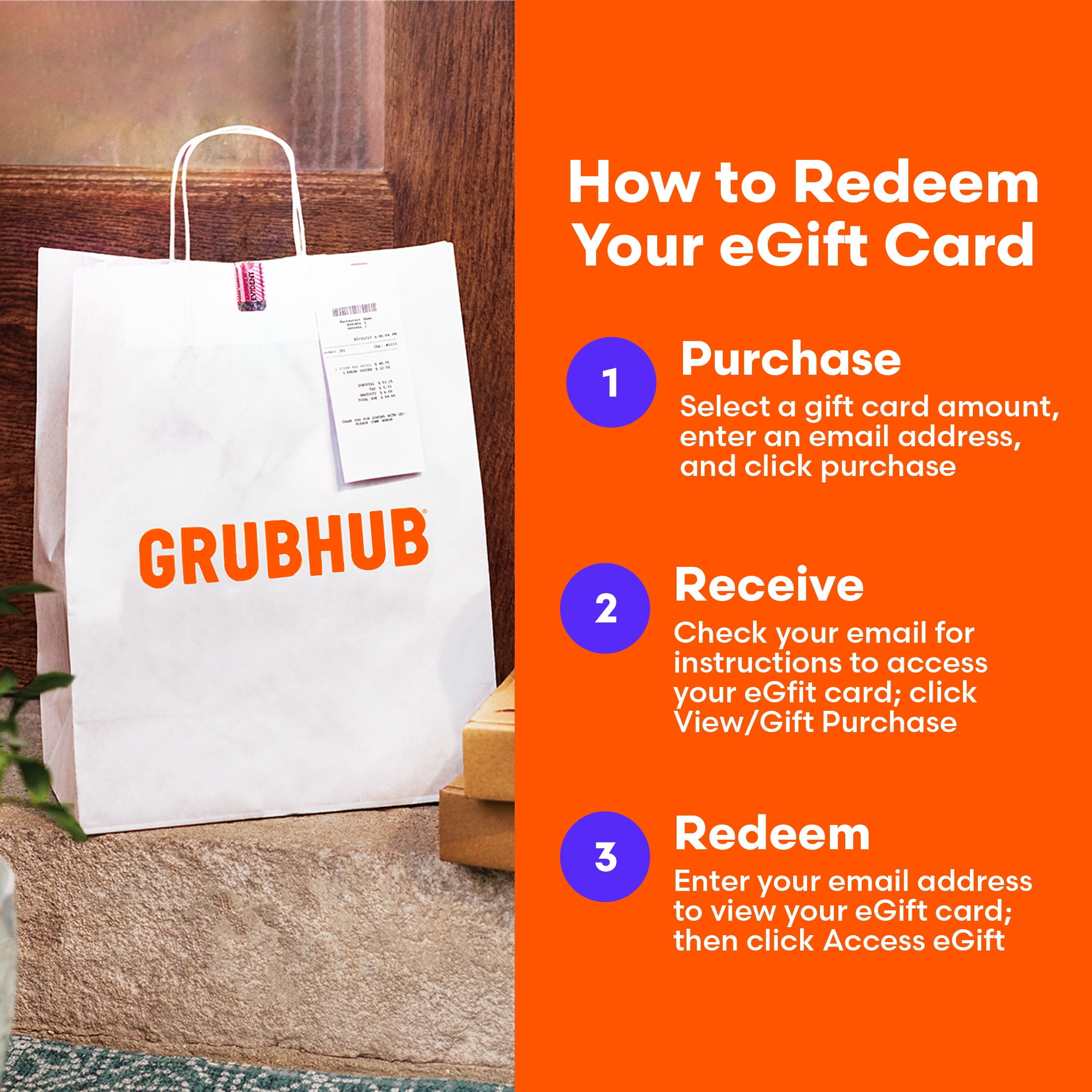 Grubhub eGift Card [Email Delivery] - Walmart.com