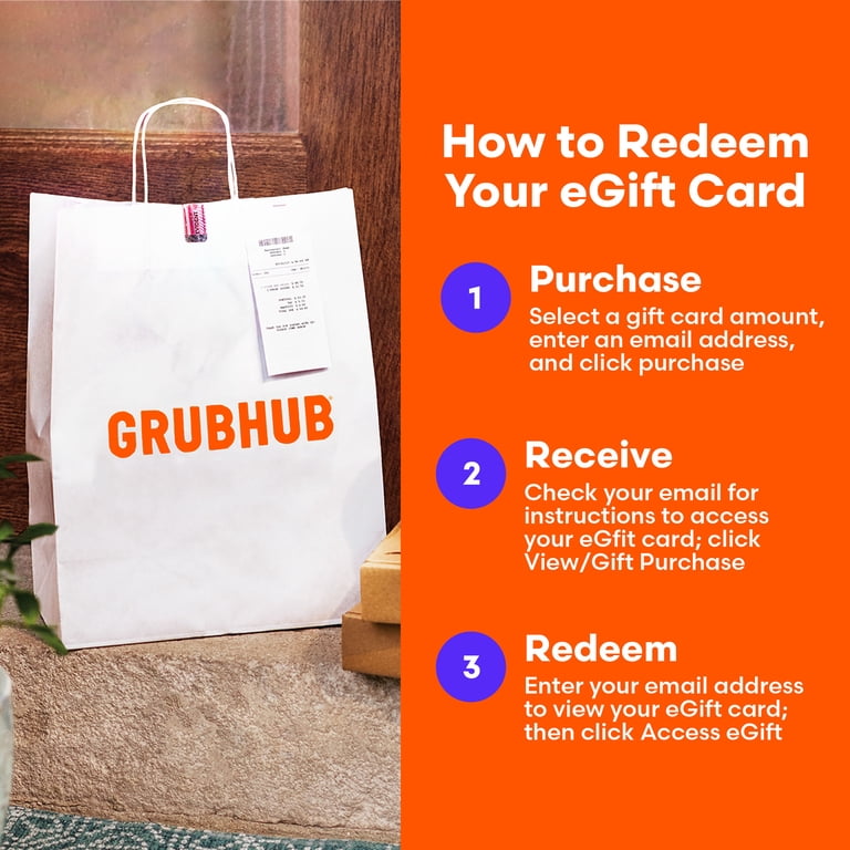 Grubhub eGift Card [Email Delivery] - Walmart.com