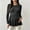 Black, variant on Womens Cable Knit Maternity Tunic, Long Sleeve Crewneck Side Slit Relaxed Fit Soft Pullover Pregnancy Top for Fall Winter Beige