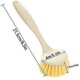 thumbnail image 5 of Dish Brush Set 3 Pack with Long Handle and Round Head, Non-Scratch Bristles for Pots, Pans, Dishes, Kitchen Cleaning, 5 of 5