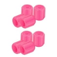 thumbnail image 1 of 8 tapones para válvulas de neumáticos de coche, luminosos y noctilucentes para coches y camiones. Rosa, 1 of 8