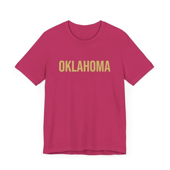 Oklahoma Gold Shirt: Rep Your State in Style!