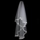 thumbnail image 4 of Blanco Codo Velo Nupcial Boda Sin Peine Borde Apliques De Encaje Sunnimix Codo Velos, 4 of 8