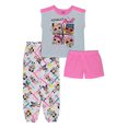 thumbnail image 1 of Girls’ Big Pajama Set, Totally Rad, 6, 1 of 2