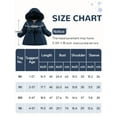 thumbnail image 7 of Happy Cherry Kids Winter Coat Baby Girls Thick Jacket Warm Coat with Hood Toddler Fleece Jacket Heavyweight Coat Outerwear Padded Outwear 3-4 T, 7 of 7