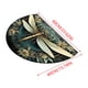 thumbnail image 3 of Alfombrilla Absorbente Semicircular, Tapete de Baño Antideslizante con Tierra de Diatomeas, Secado Rápido, Resistente a Manchas con Base Antideslizante para Entrada, Cocina, Baño, 3 of 5