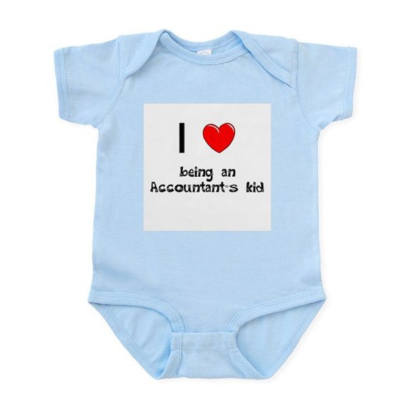 CafePress - Accountant Infant Bodysuit - Baby Light Bodysuit, Size Newborn - 24 Months