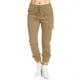 thumbnail image 1 of WILLBEST Pantalones Cargo para Mujer: Pantalones Casuales con Cintura Elástica, Bolsillos y Detalle de Cuerda. Chica, 1 of 5