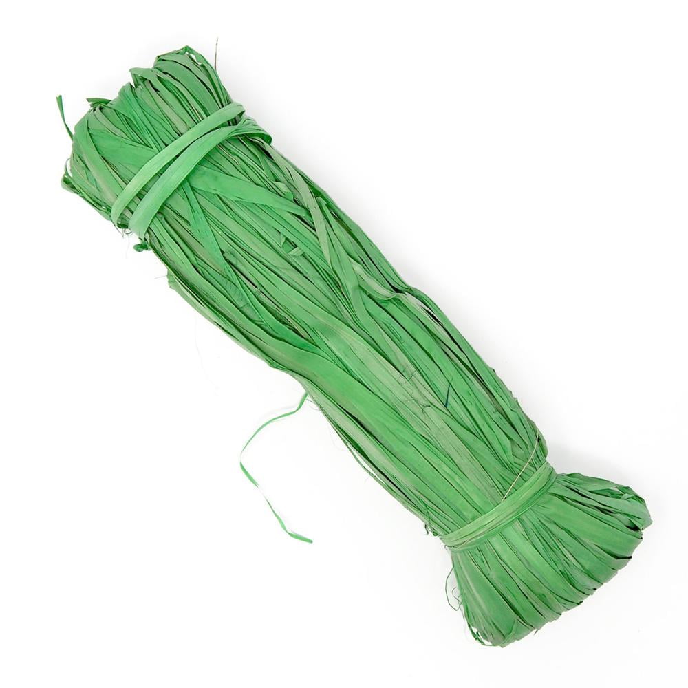 Small Raffia Grass Bundle, Lime, 50-Grams - Walmart.com