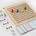 thumbnail image 1 of Juego de mesa de madera, juguetes educativos Montessori 9X9, juguetes de conteo para niños de 7 a 14 años, 1 of 8